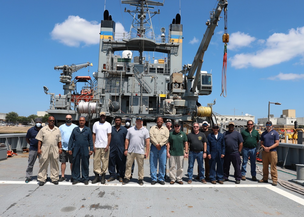 Military Sealift Command's Fleet Ocean Tug USNS Apache Inactivated