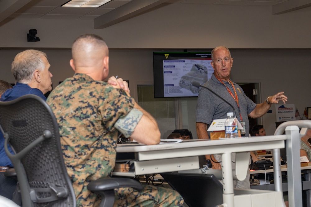 Sen. Tillis Visits Cherry Point