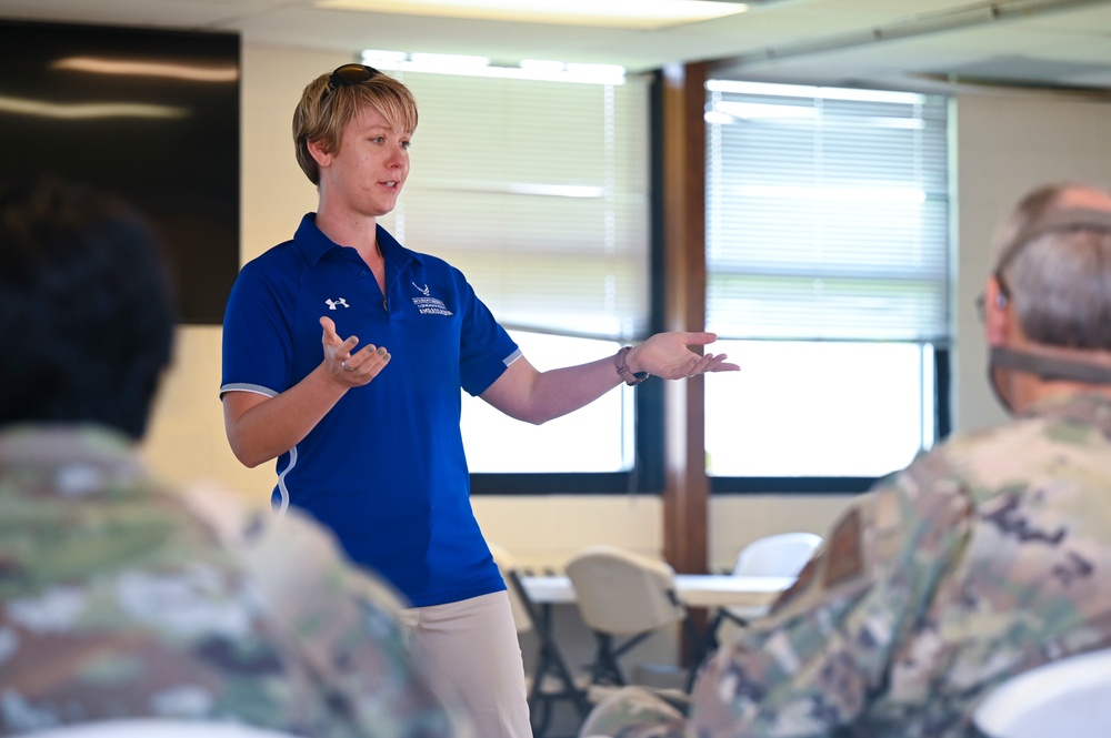 Air Force Wounded Warrior Program ambassadors visit Kirtland