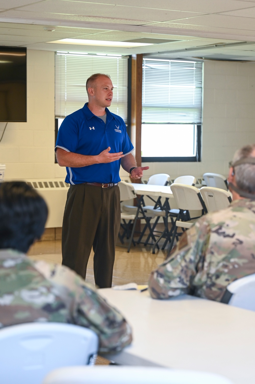 Air Force Wounded Warrior Program ambassadors visit Kirtland