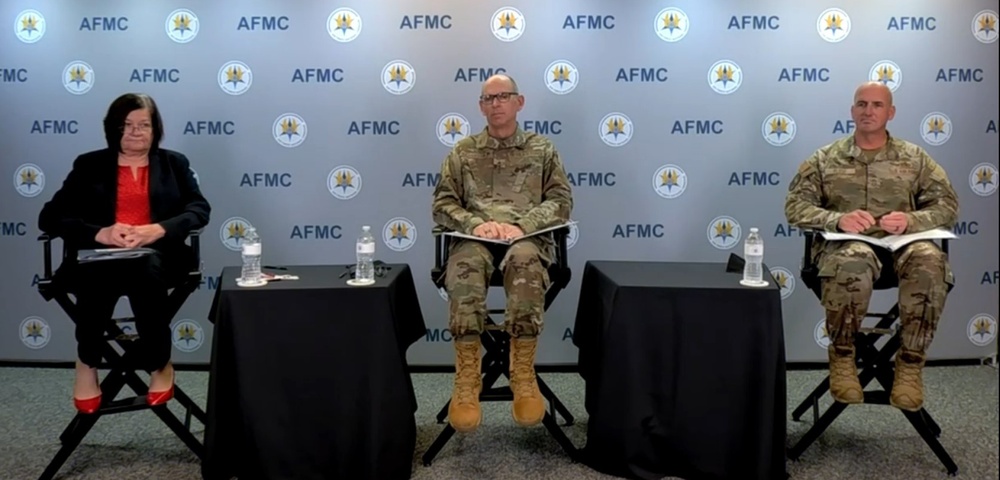 Leadership talks strategy, future, current issues during AFMC Power Hour