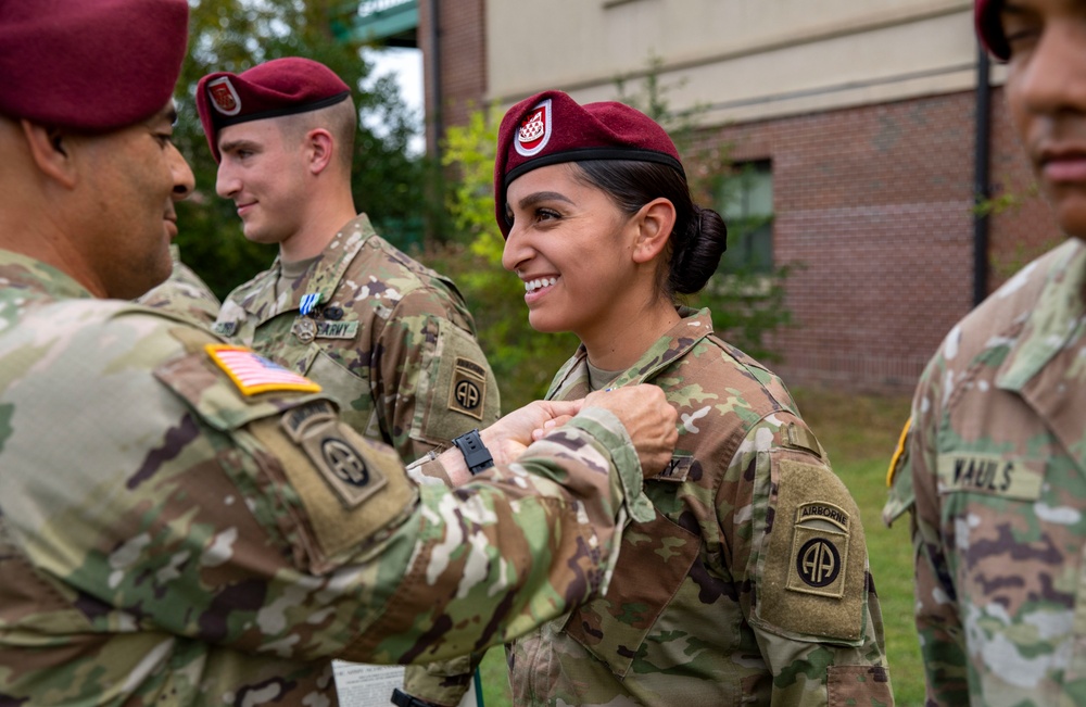 307th Airborne Engineer Battalion Award Ceremony