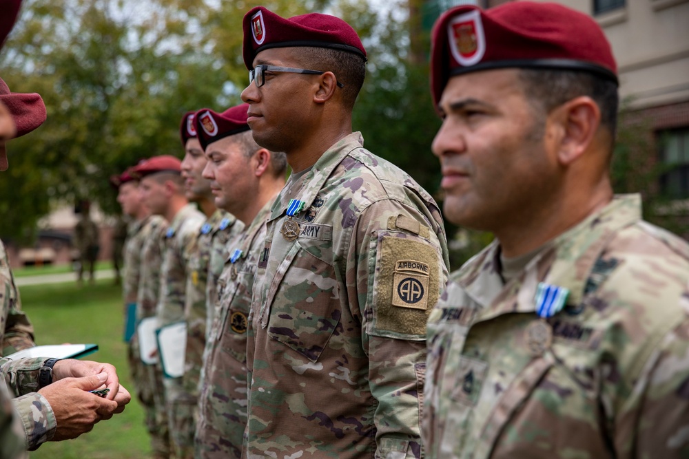 307th Airborne Engineer Battalion Award Ceremony