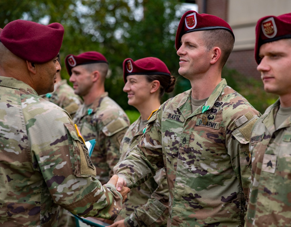 307th Airborne Engineer Battalion Award Ceremony