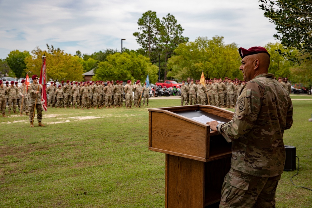 307th Airborne Engineer Battalion Award Ceremony