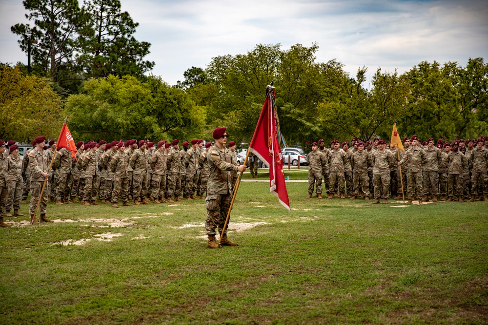 307th Airborne Engineer Battalion Award Ceremony