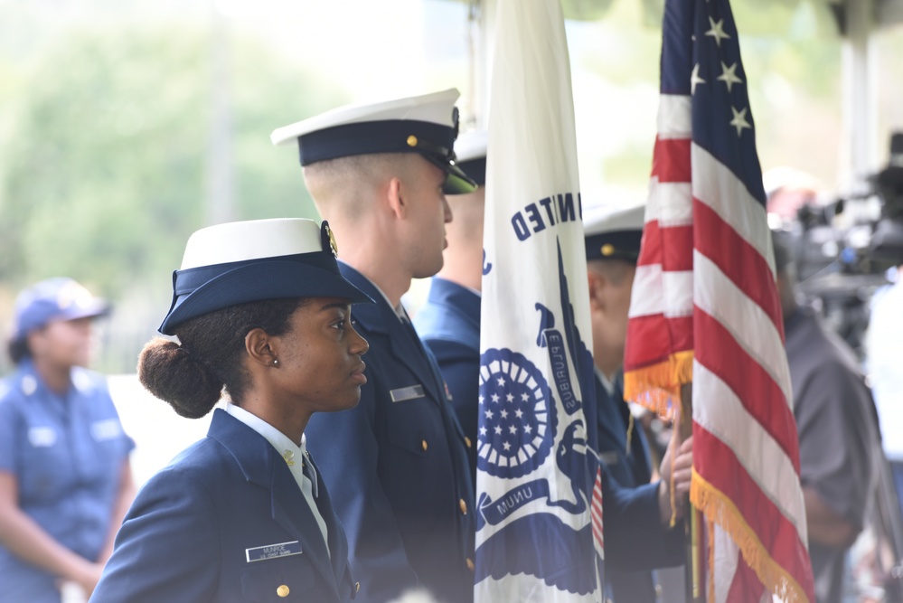 U.S. Coast Guard Dr. Olivia J. Hooker building dedication ceremony