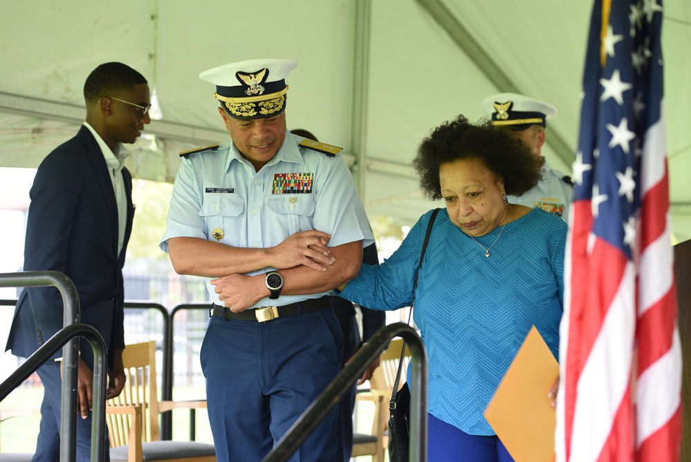 U.S. Coast Guard Dr. Olivia J. Hooker building dedication ceremony