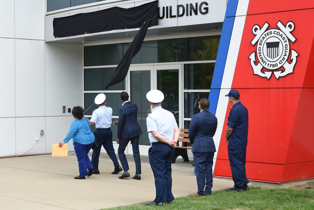 U.S. Coast Guard Dr. Olivia J. Hooker building dedication ceremony