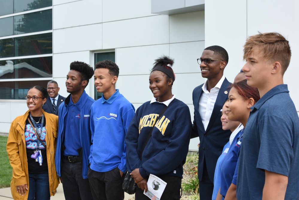U.S. Coast Guard Dr. Olivia J. Hooker building dedication ceremony