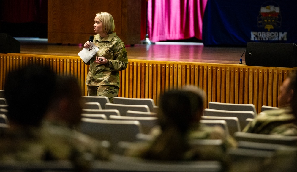 Ivy Division Host Annual FORSCOM Retention Training