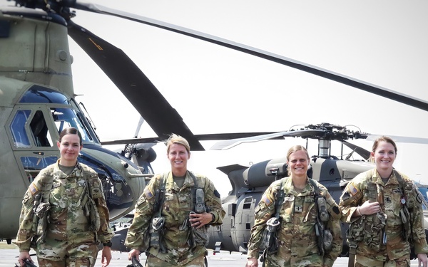 Women in PA ARNG aviation