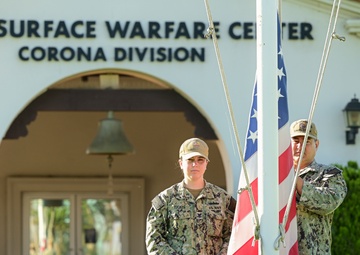 Chief Science Advisor for the Office of the Director, Operational Test and Evaluation, visits NSWC Corona