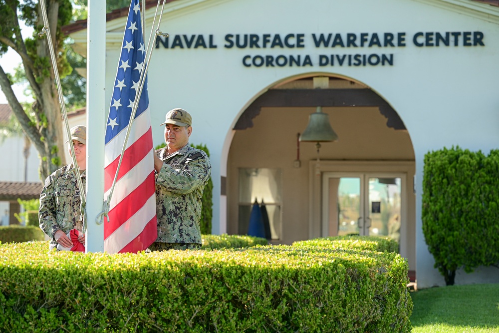 Chief Science Advisor for the Office of the Director, Operational Test and Evaluation, visits NSWC Corona