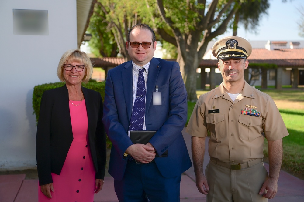 Chief Science Advisor for the Office of the Director, Operational Test and Evaluation, visits NSWC Corona