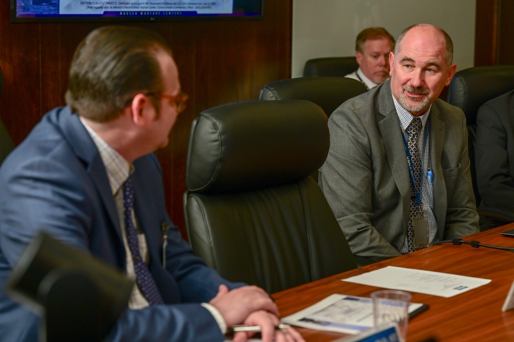 Chief Science Advisor for the Office of the Director, Operational Test and Evaluation, visits NSWC Corona