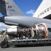 735th AMS performs rare en route C-17 engine change