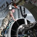 735th AMS performs rare en route C-17 engine change