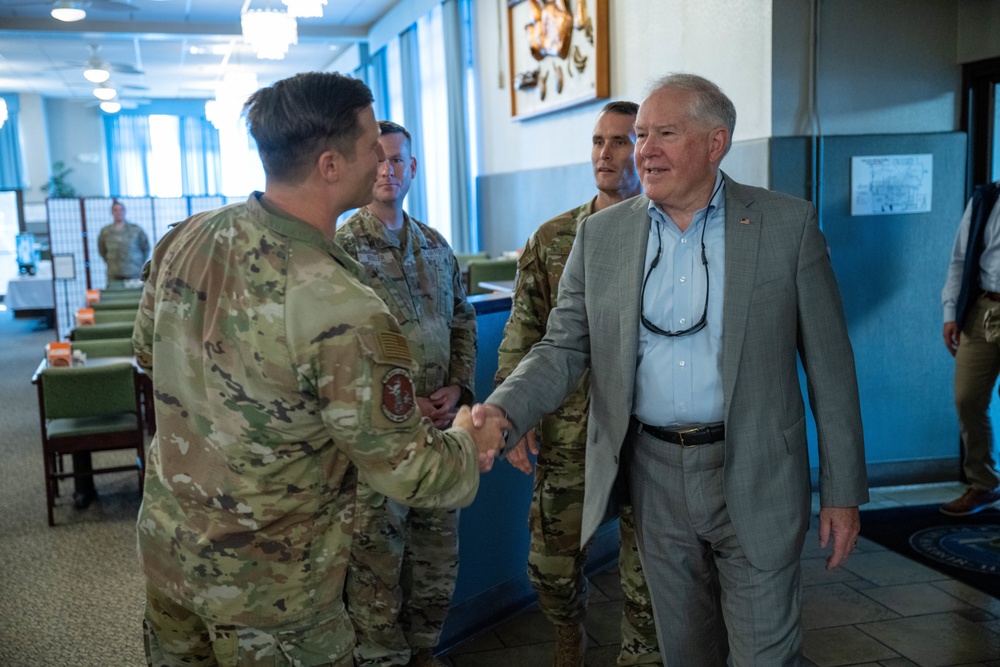 SECAF visits Hickam Airmen