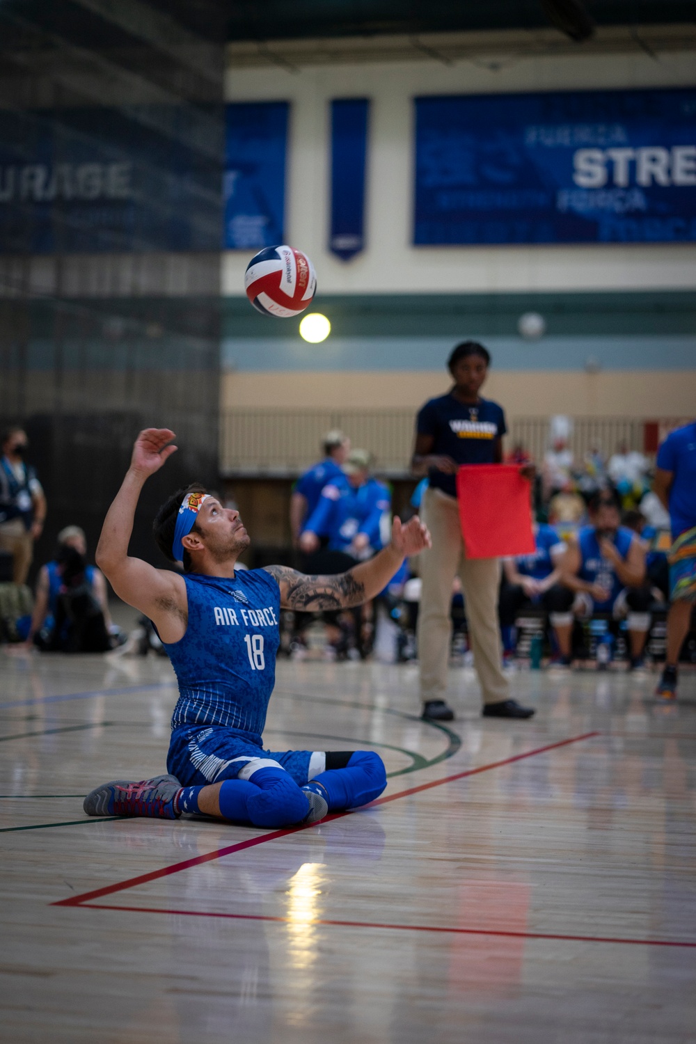 2022 DoD Warrior Games Seated Volleyball