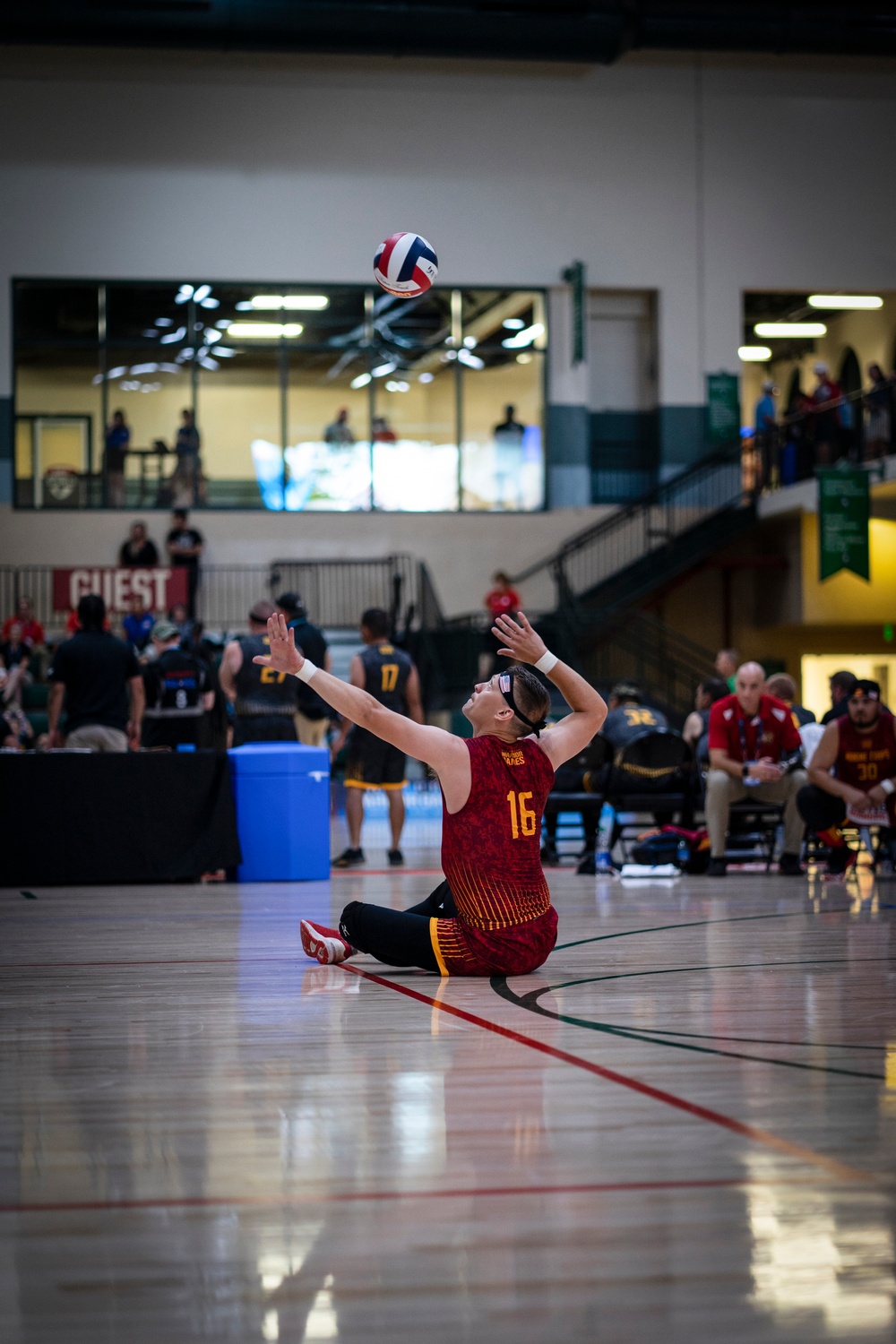 2022 DoD Warrior Games Seated Volleyball