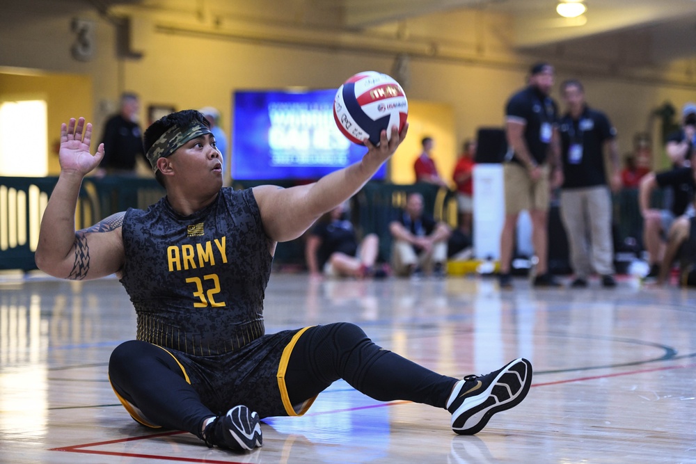 2022 DoD Warrior Games Seated Volleyball