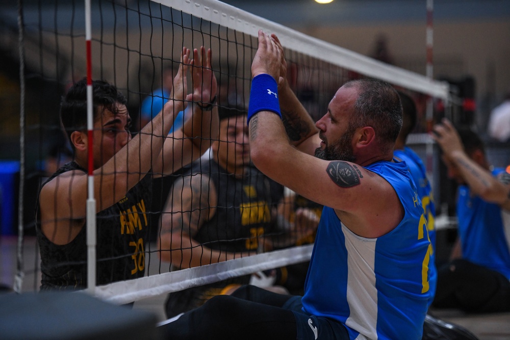 2022 DoD Warrior Games Seated Volleyball