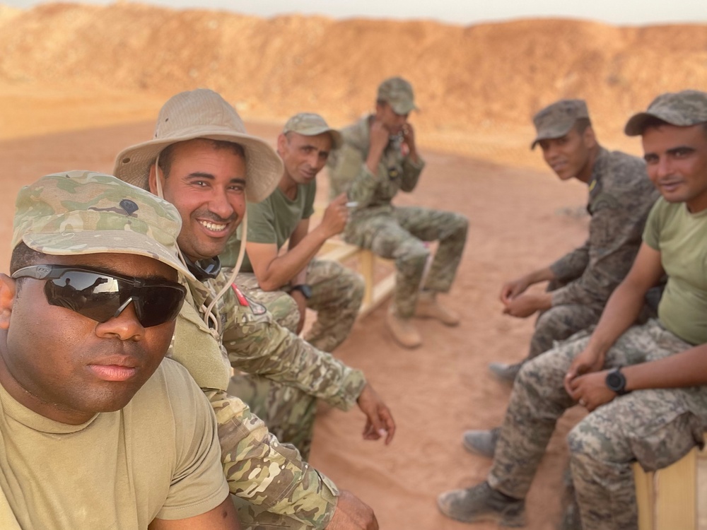 Michigan National Guard Soldier journeys full circle at African Lion 22
