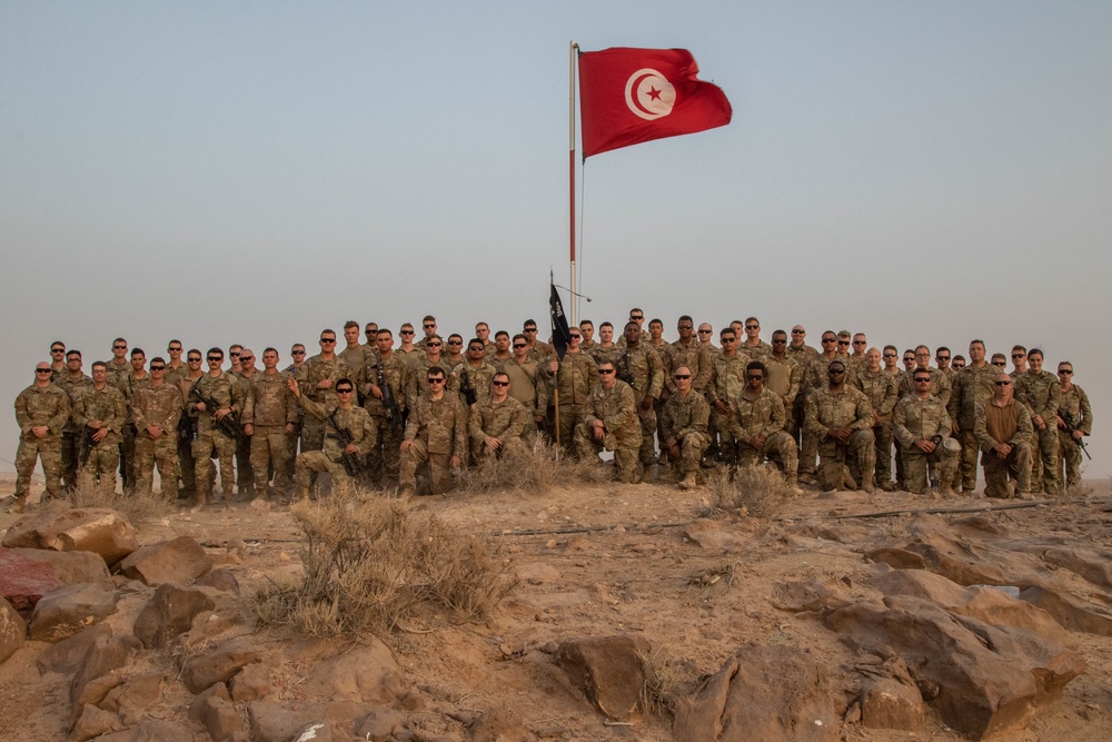 Michigan National Guard's Bravo Co, 3-126 IN tackles Tunisia at African Lion 22