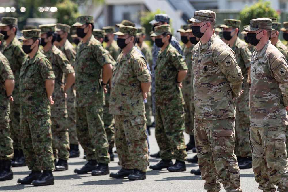 Orient Shield 22 begins with opening ceremony