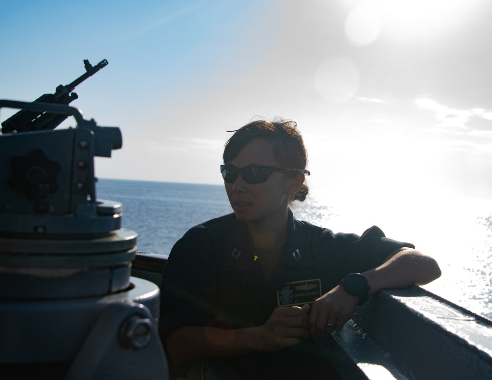 USS Forrest Sherman Underway Operations