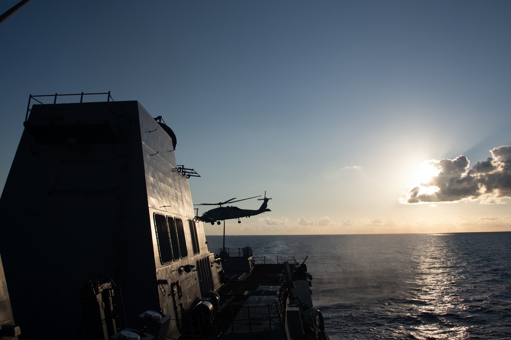 USS Forrest Sherman Underway Operations