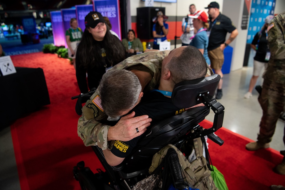 Warrior Games 2022: General Clarke visit