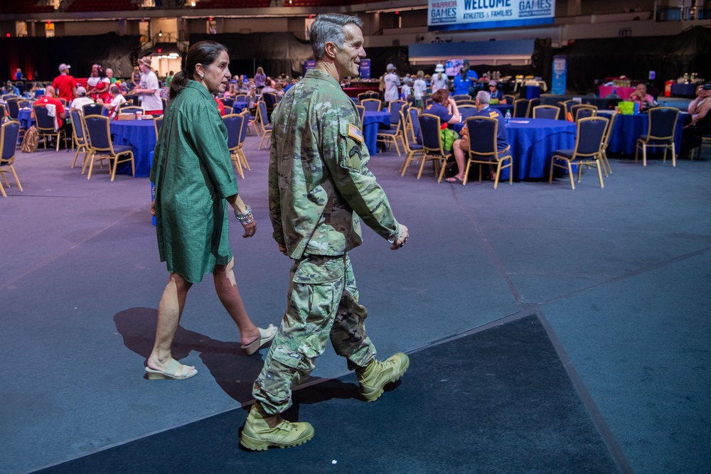 Warrior Games 2022: General Clarke visit