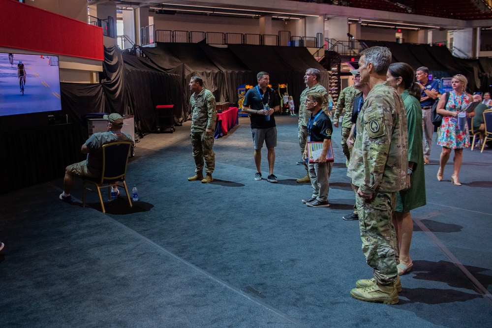 Warrior Games 2022: General Clarke visit