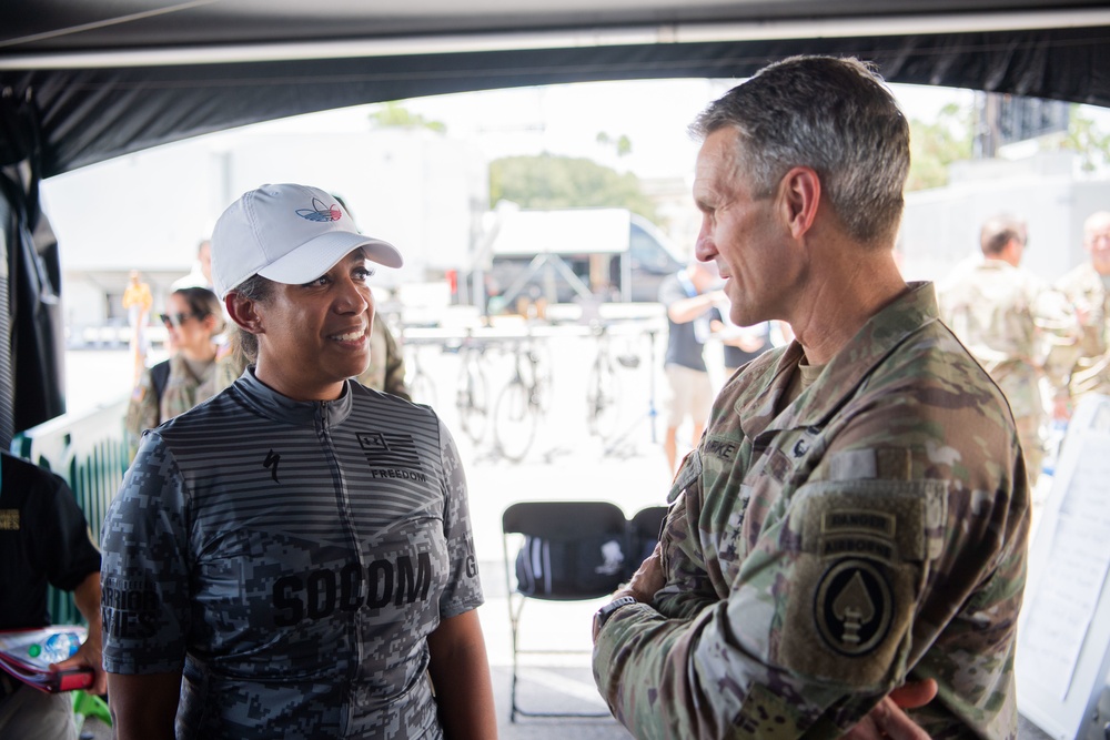 Warrior Games 2022: General Clarke visit
