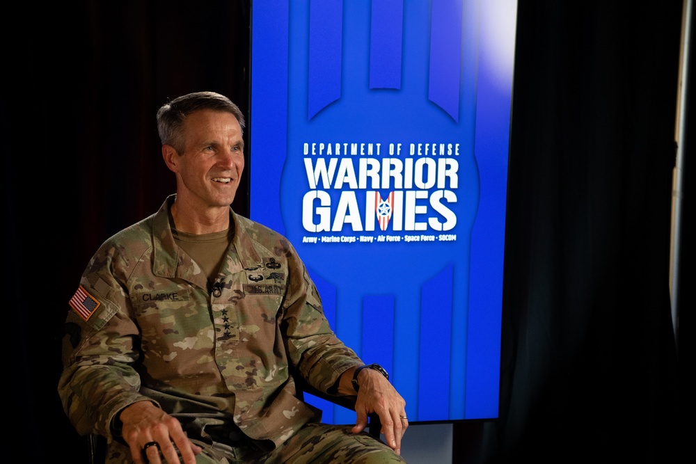 Warrior Games 2022: General Clarke visit
