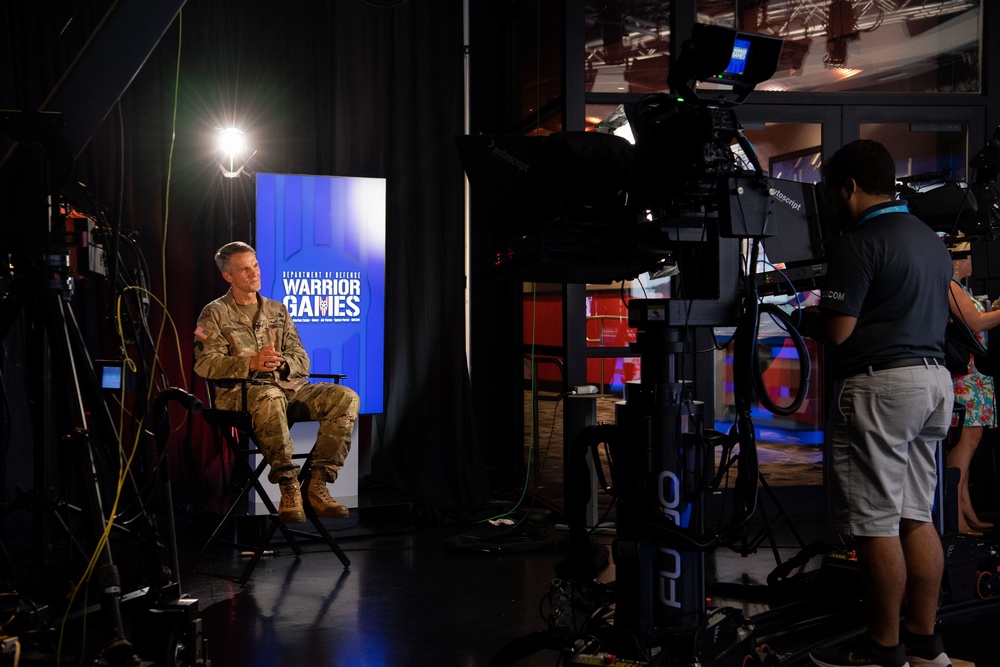 Warrior Games 2022: General Clarke visit