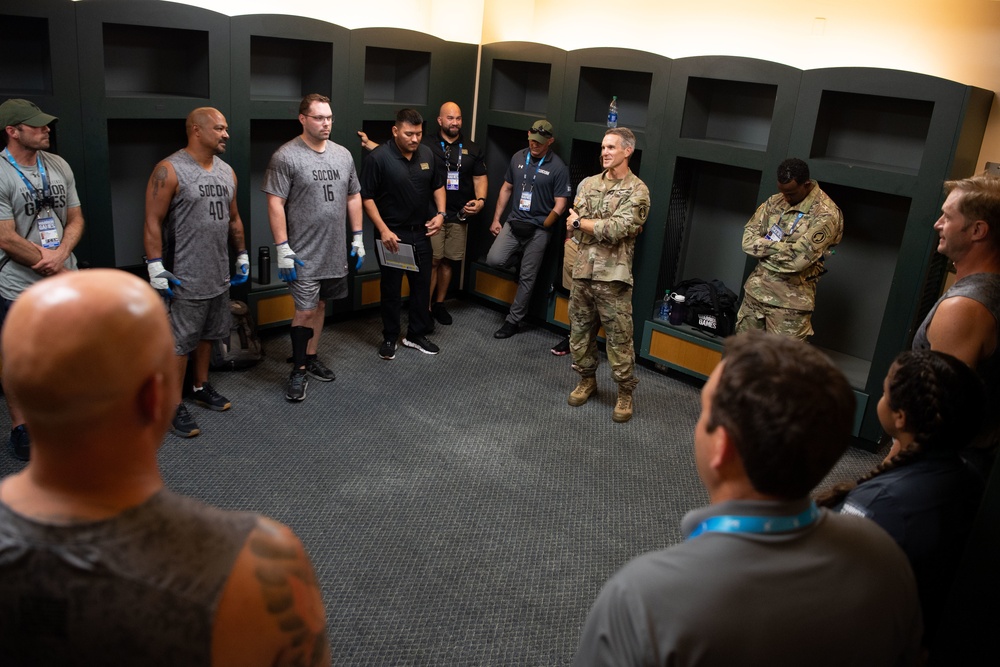 Warrior Games 2022: General Clarke visit
