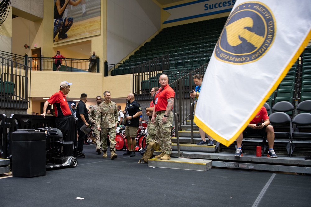 Warrior Games 2022: General Clarke visit