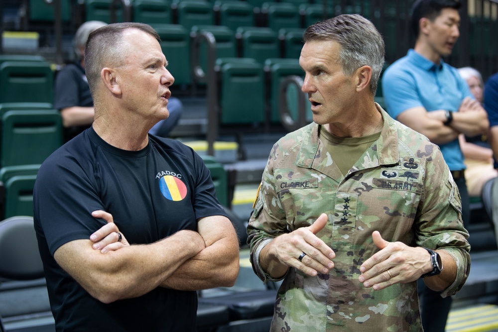 Warrior Games 2022: General Clarke visit