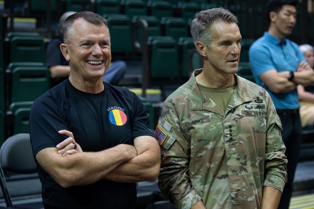 Warrior Games 2022: General Clarke visit