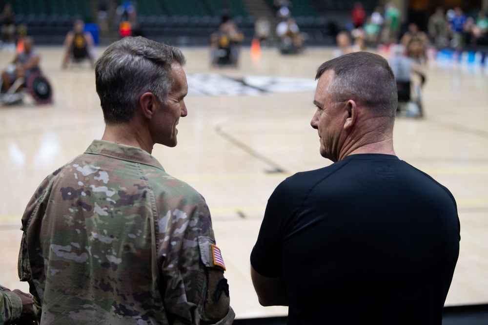 Warrior Games 2022: General Clarke visit