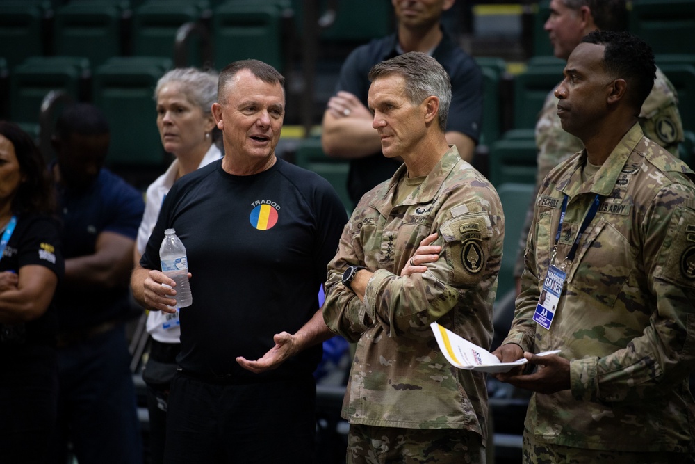 Warrior Games 2022: General Clarke visit