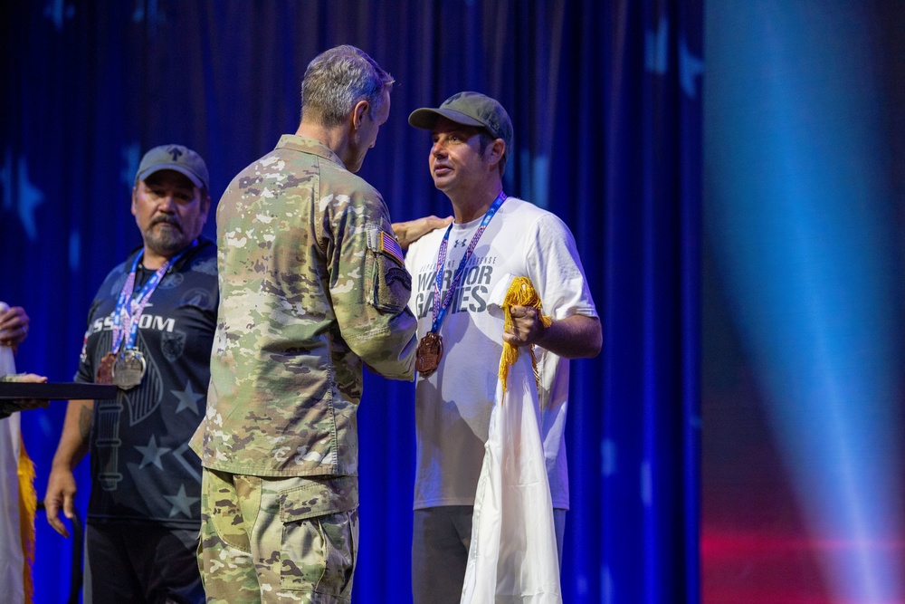 Warrior Games 22: General Clarke visit