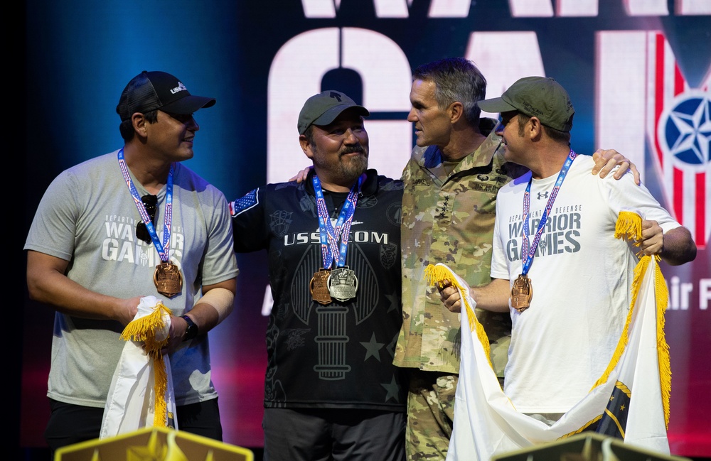 Warrior Games 22: General Clarke visit