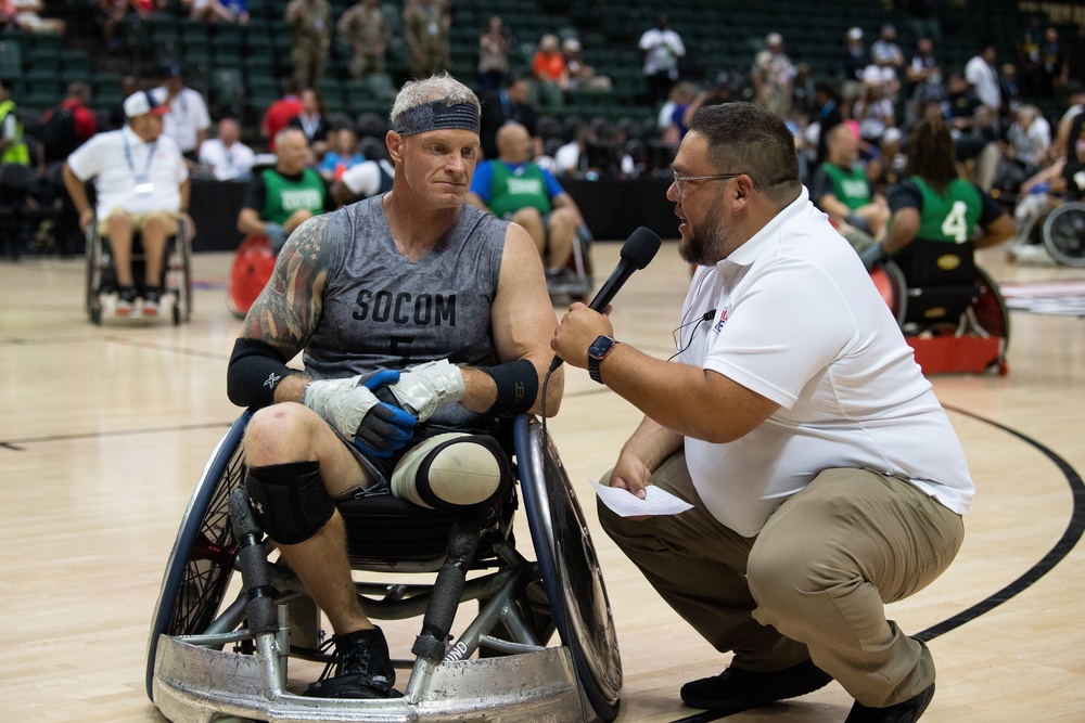 Warrior Games 2022: Wheelchair Rugby