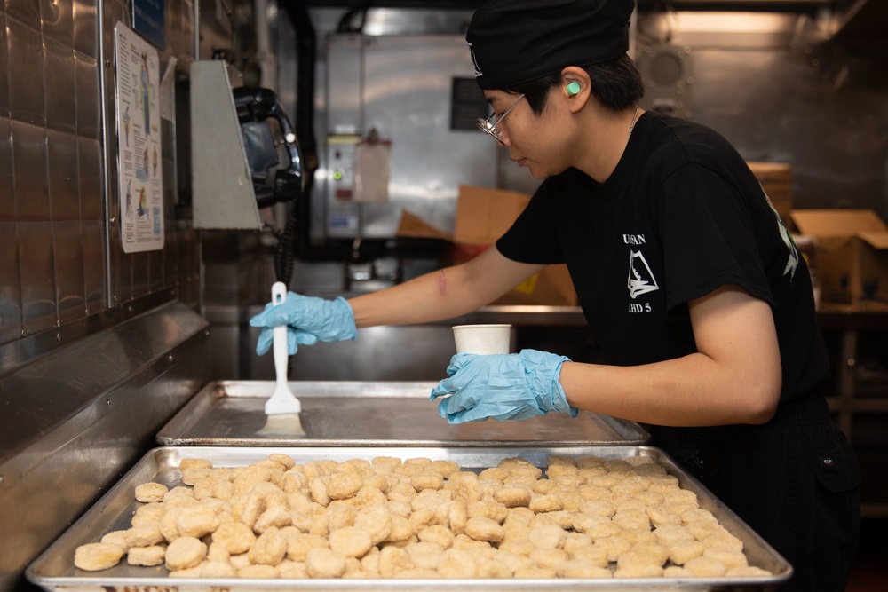 Bataan Culinary Specialists Prepare Food