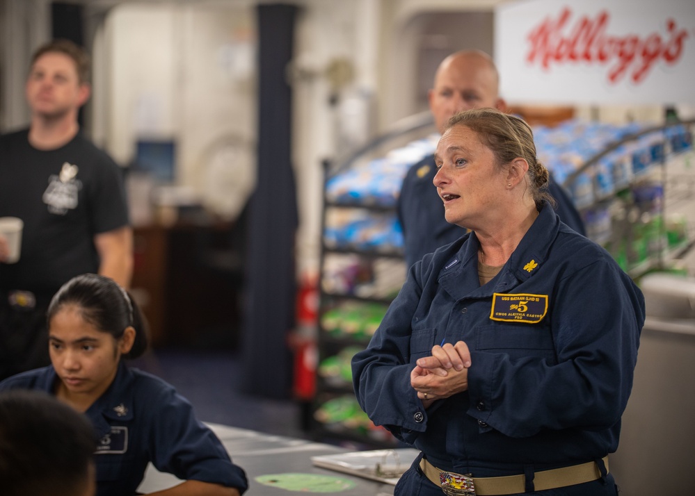 Underway Menu Review