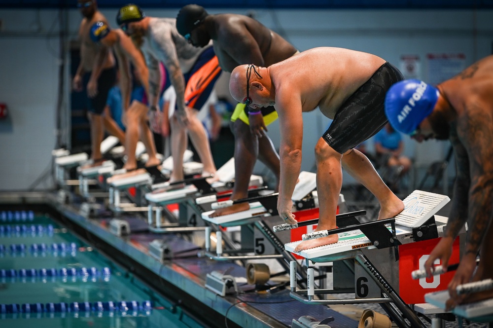 2022 DOD Warrior Games Team Marine Corps - Swimming